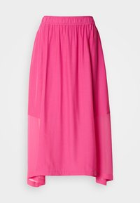 MIX MEDIA SKIRT - Suknja A kroja - vivid pink