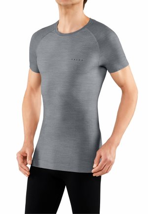WOOL-TECH LIGHT ROUND NECK WARM AND COLD TEMPERATURES - Hemd - gray