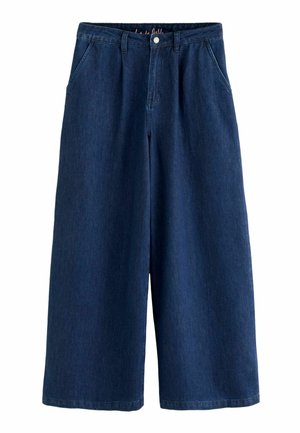 Laura Ashley, DENIM PALLAZO JEANS - Jeans Relaxed Fit - dark blue