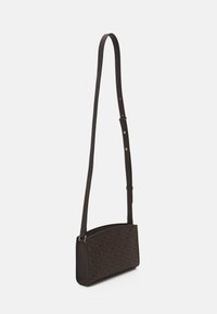 Calvin Klein CK CODE CROSSBODY - Umhängetasche - brown mono
