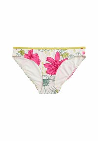 STANDARD - Bikini alsók - ecru green floral
