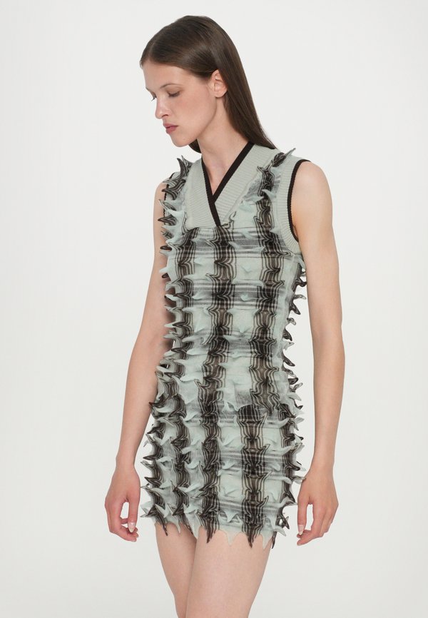 CHEQUERED - Mini skirt3