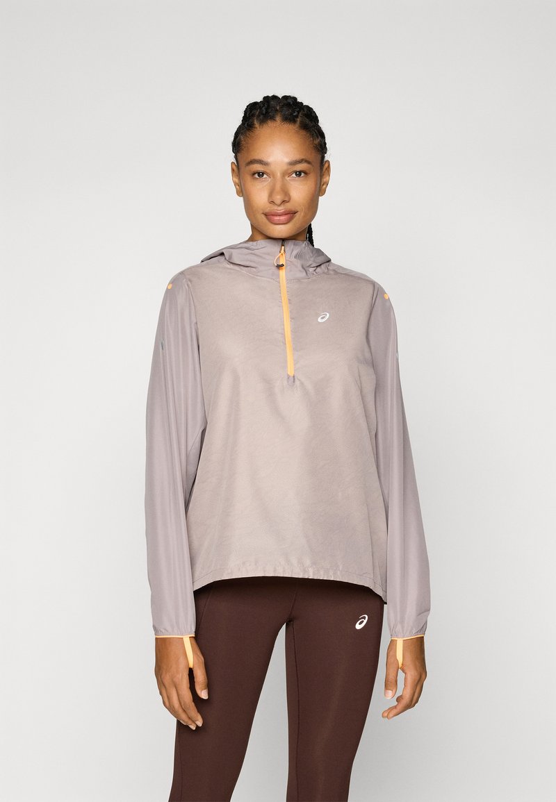 ASICS FUJITRAIL PACKABLE - Vjetrovka - rainstorm grey