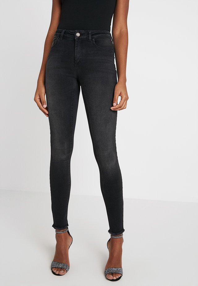 ONLBLUSH RAW - Jeans Skinny Fit - black denim