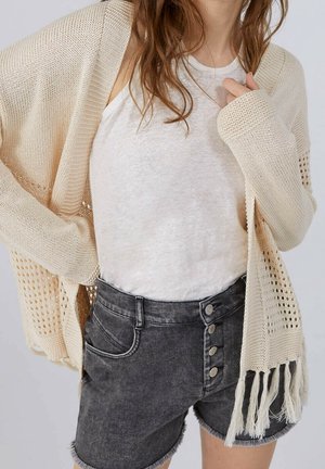 Strickjacke - off-white
