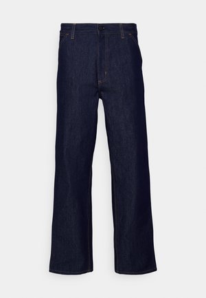 Carhartt WIP SINGLE KNEE PANT - Tisleri teksad - blue