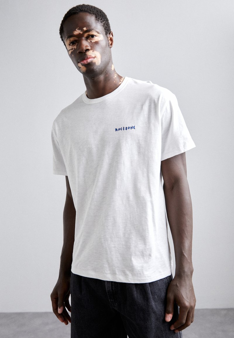 rag & bone - COFFEE TEE - T-shirt imprimé - white, Agrandir