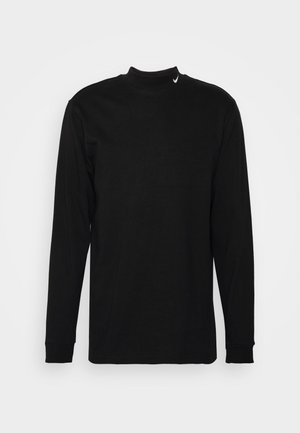 Nike Sportswear MOCK NECK - Bluză de molton - black