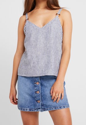 Blouse - blue