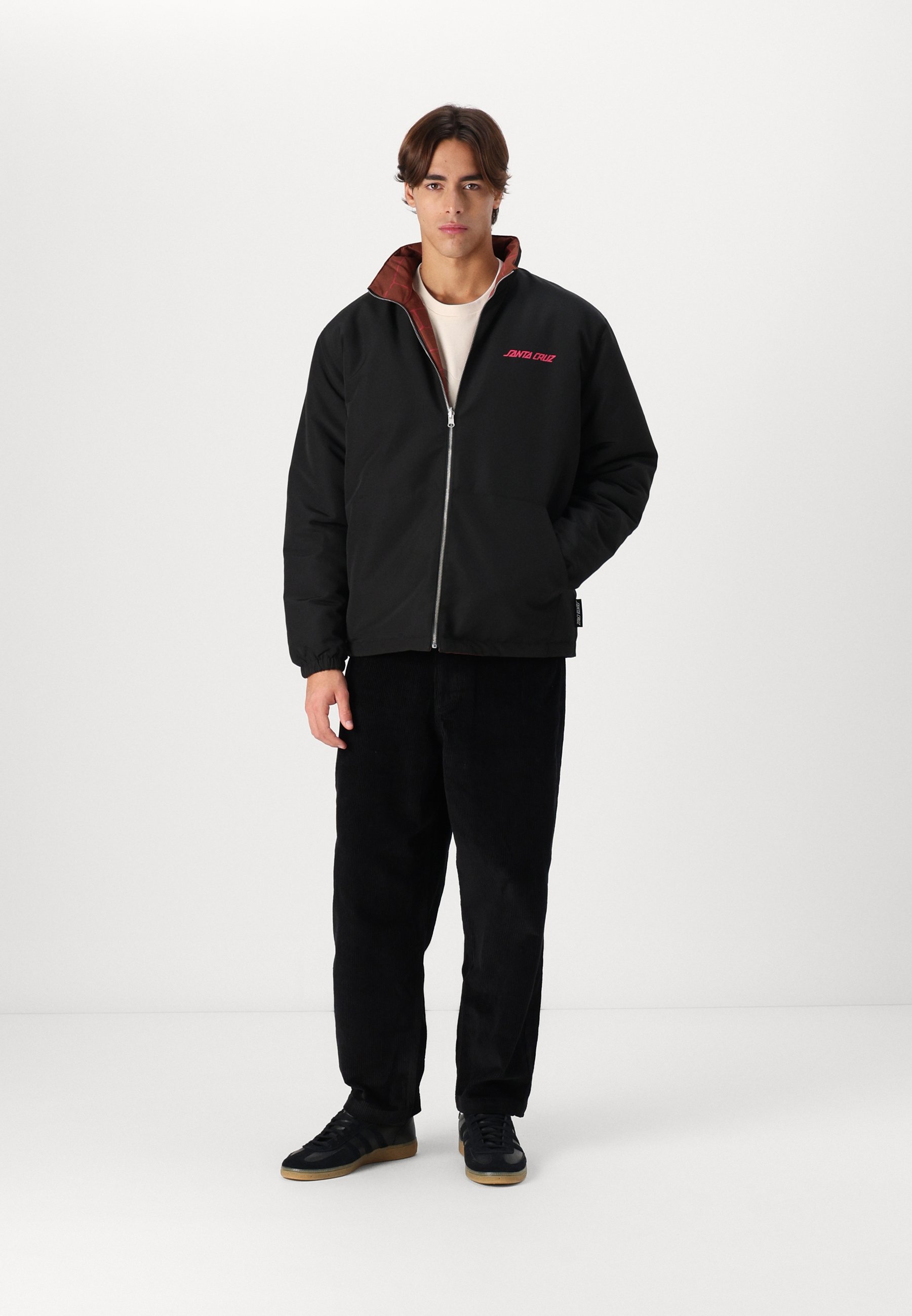 Santa Cruz MIMIC REVERSIBLE JACKET UNISEX - Winter jacket - black