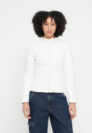 NEW VONA LOGO JACKET - Ľahká bunda - white