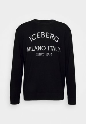 Iceberg MAGLIA GIROCOLLO - Neule - nero