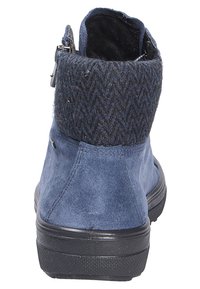 Superfit Enkellaarsjes met plateauzool - blue