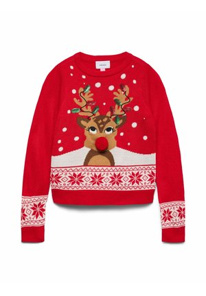 VMFROSTYDEER - Džemperis - chinese red