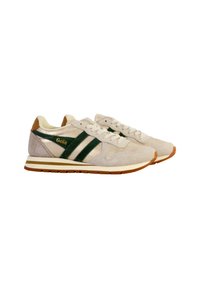 Gola BASKET CUIR DAYTONA BLAZE - Sneakers - or vert marron