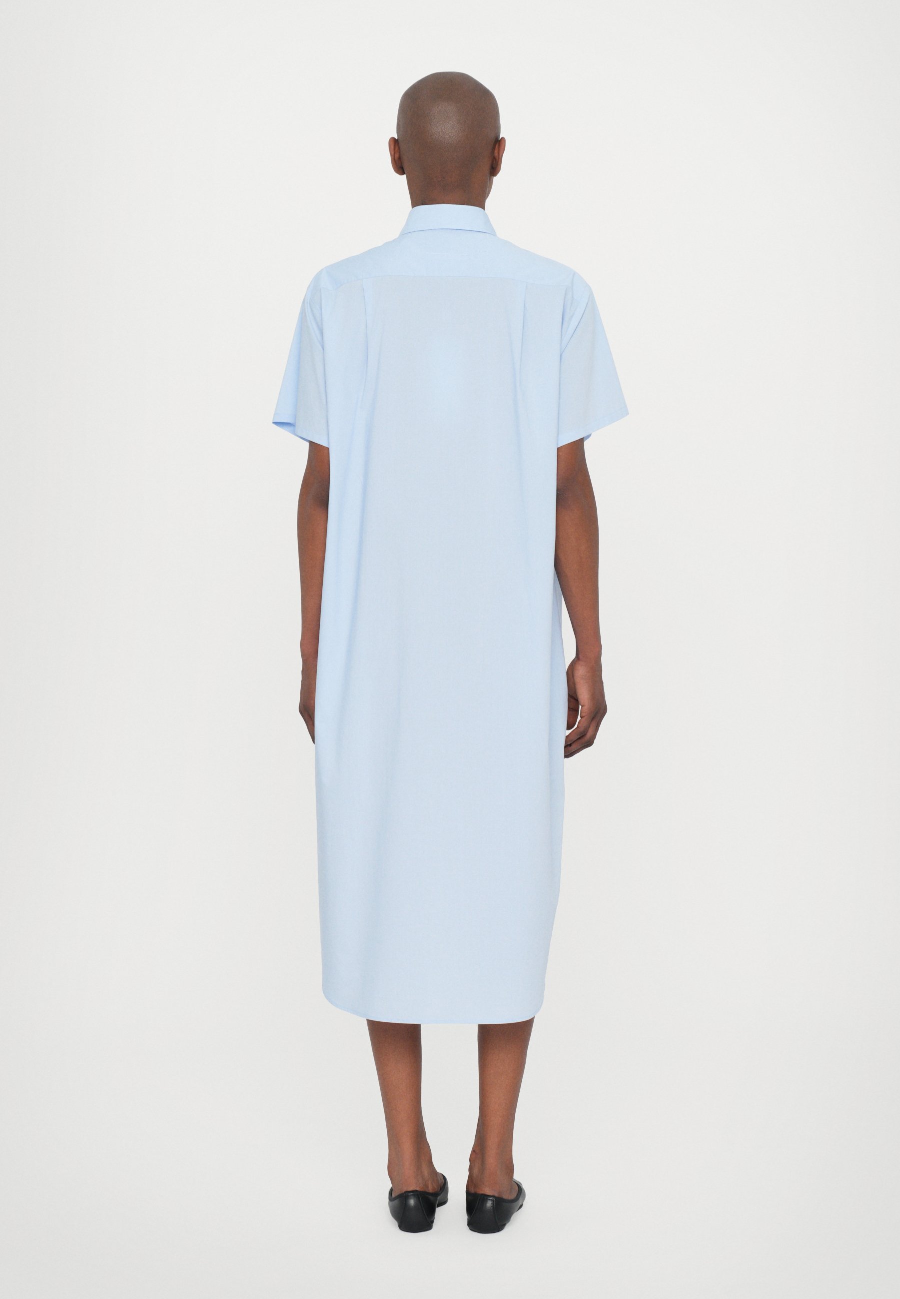 MM6 Maison Margiela Shirt dress - light blue - Zalando