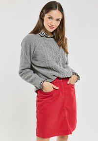 Armor lux TORSADES - Pullover - gris chiné