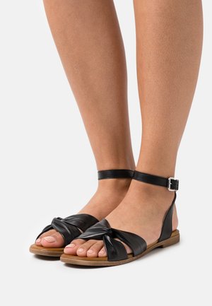 COMFORT LEATHER - Sandalen - black