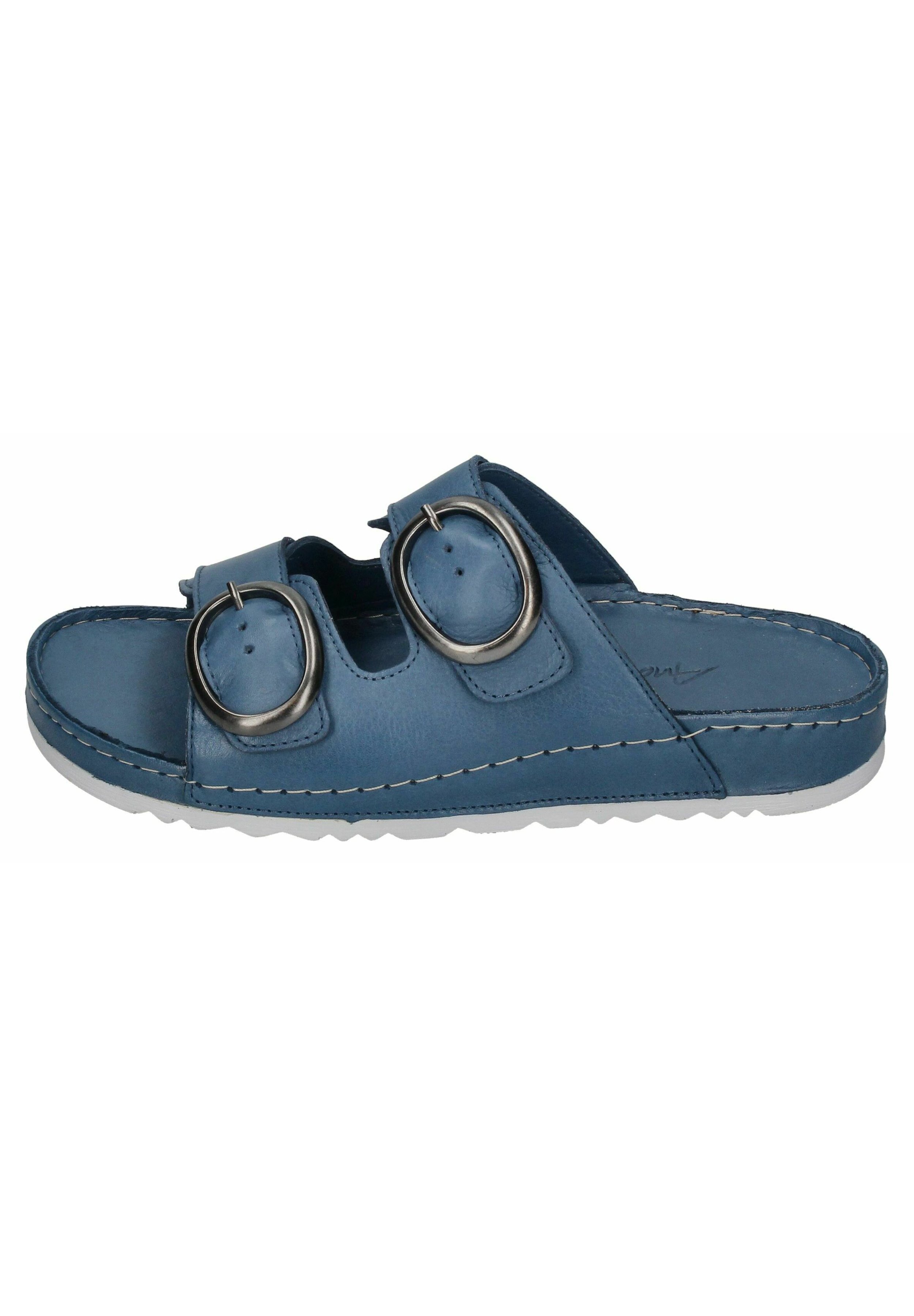 Mules Andrea Conti 0027423 - Cuir Véritable - Confort Et Style - Made In Turquie
