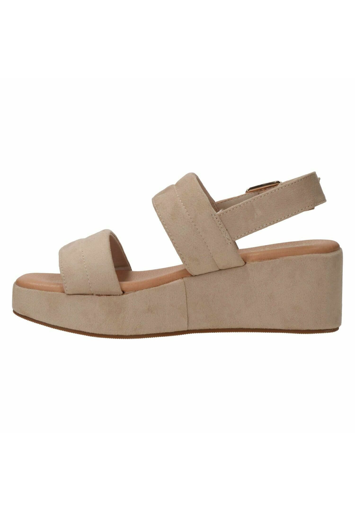 Posh by Poelman Sandalen met plateauzool - beige - Zalando.nl