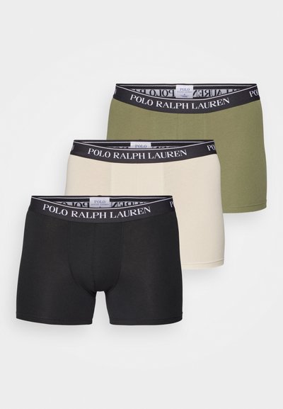 Polo Ralph Lauren 3 PACK - Ozke boksarice - olive/stone/black