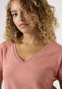 Garcia T-shirt basic - peach sorbet