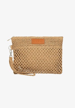 Me Fui, MINI POCHETTE - LIGHT BROWN VAR - Pochette - mottled beige