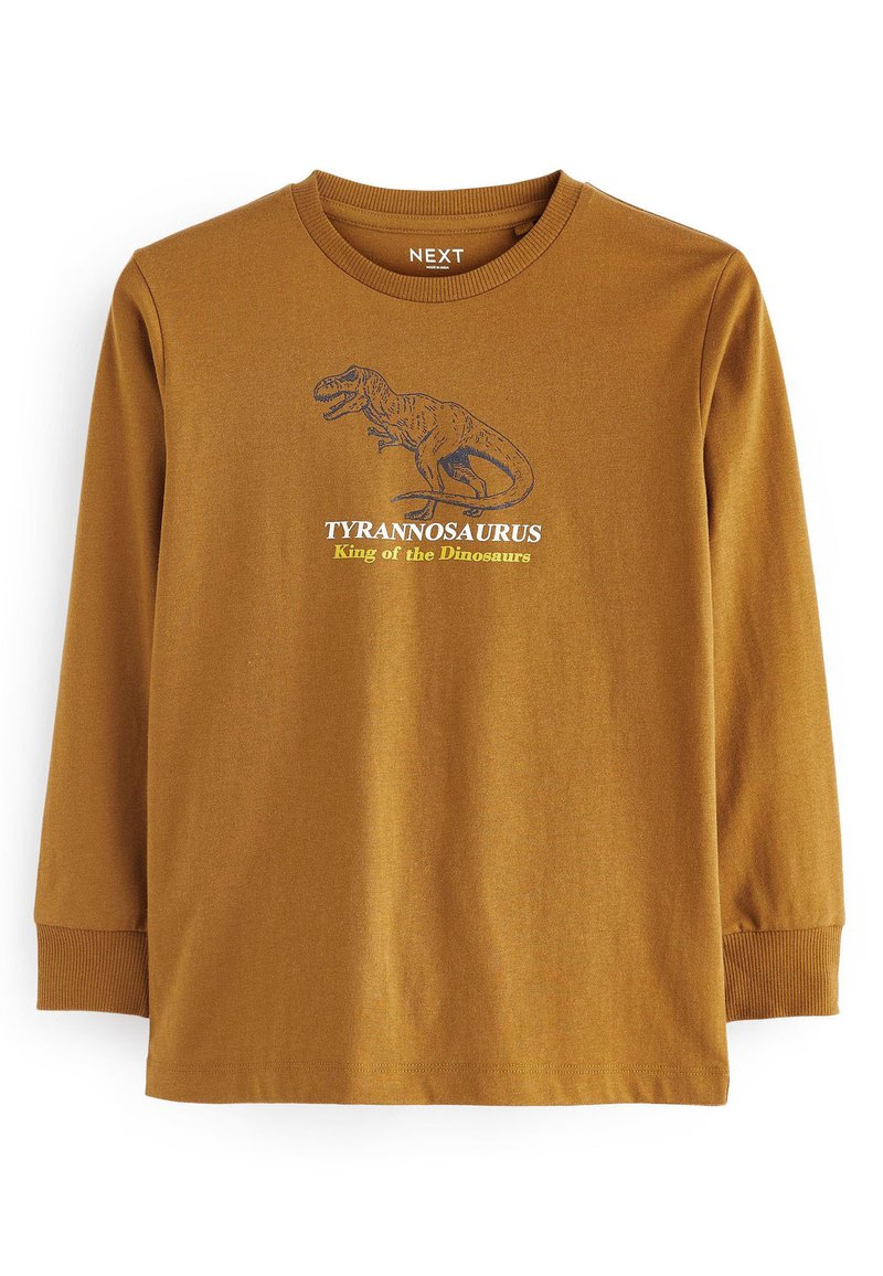 Next GRAPHIC - Langarmshirt - tan brown dino