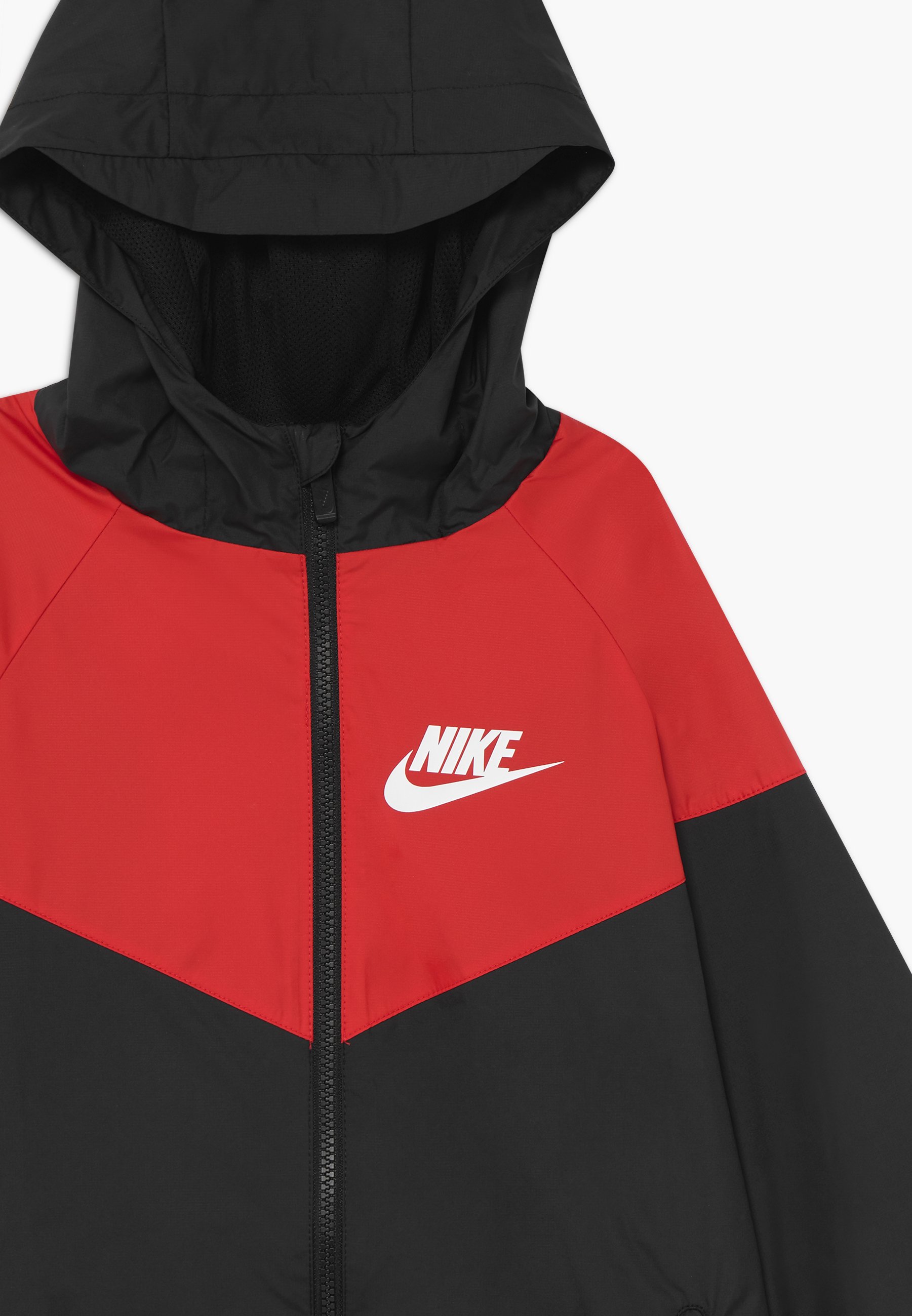 nike red white black jacket