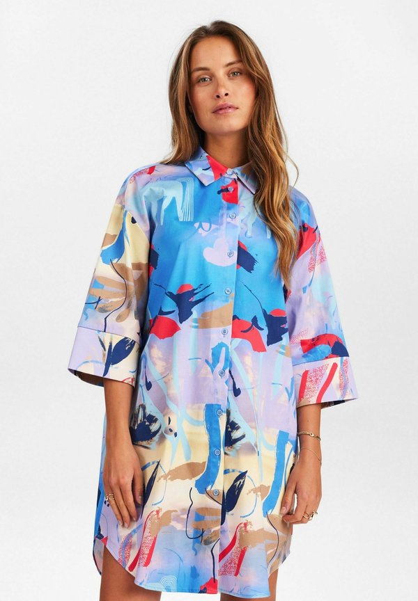 NUGLORIA  - Blusenkleid - regatta