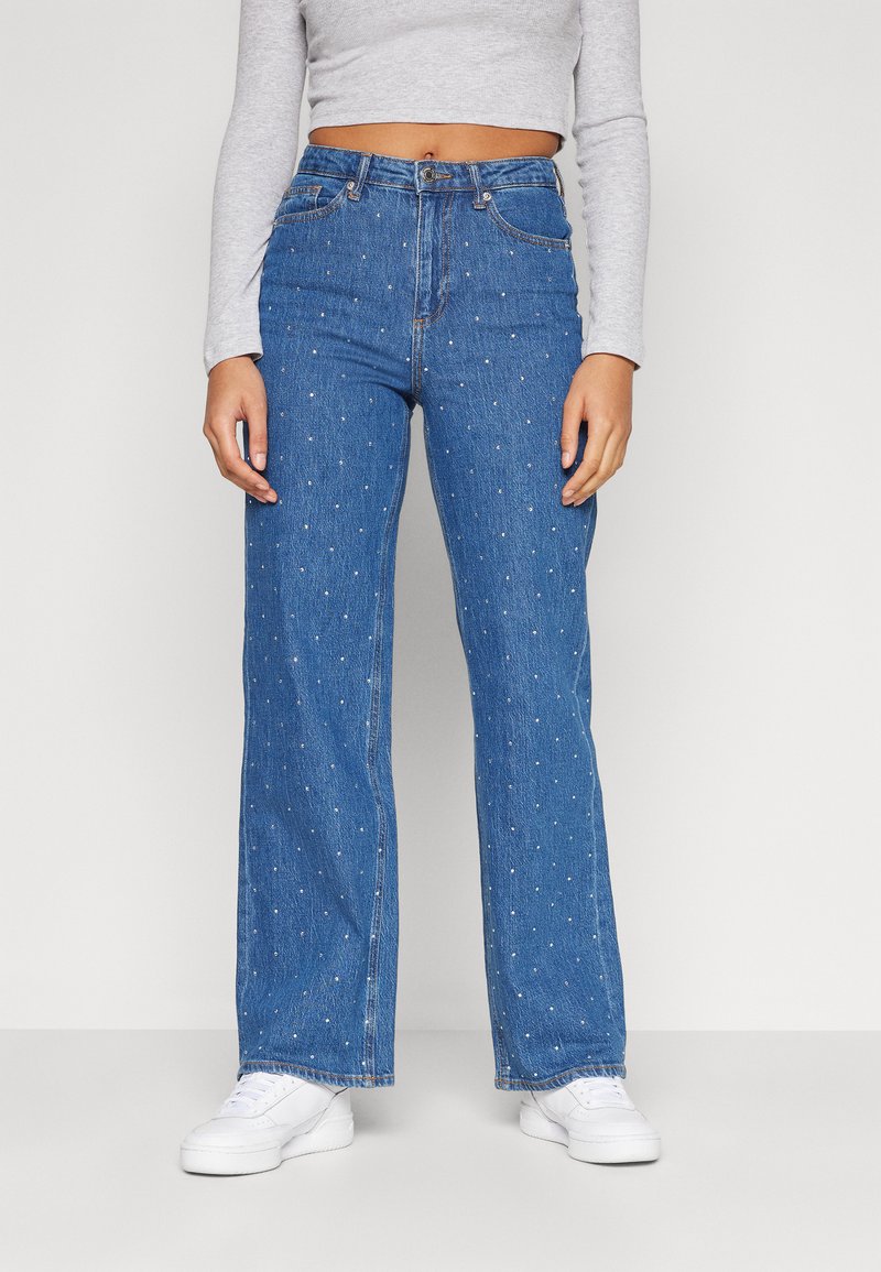 The Violet HR Wide Leg Jeans