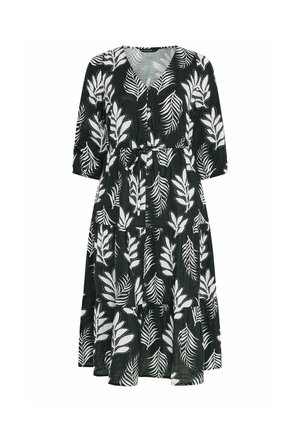 Evans, PLUS SIZE MAXI DRESSES - Vestido camisero - black
