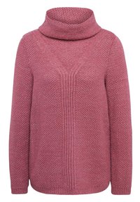 GOLDNER RAFFINIERTER MIT DEZENTEM GLANZ - Strickpullover - blackberry