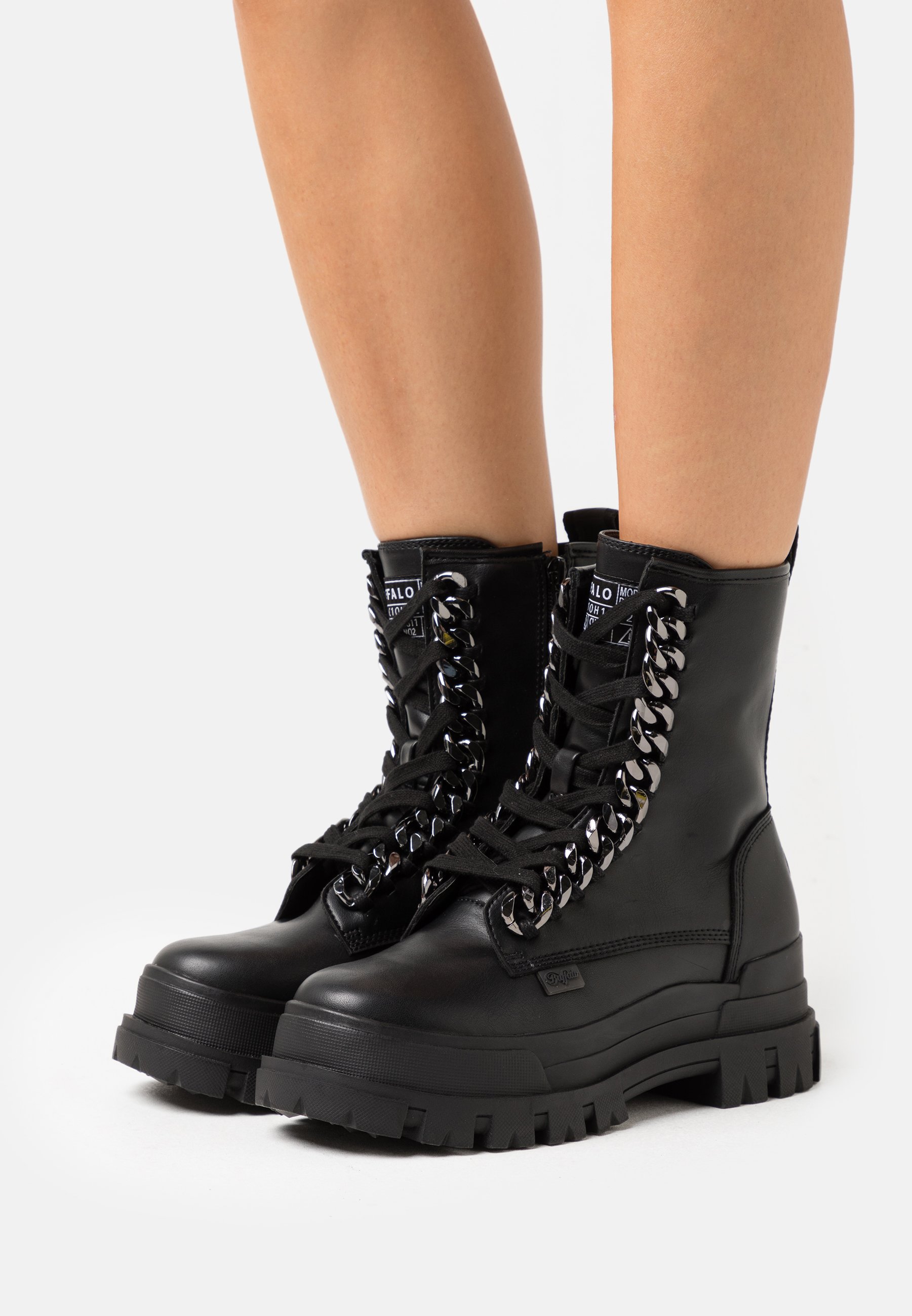 Buffalo VEGAN ASPHA LACE UP HI 