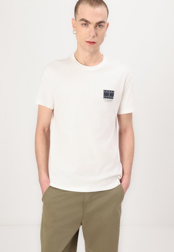 DNA GRAPHIC TEE UNISEX - Print T-shirt - ecru4