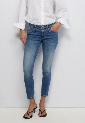 Salsa Jeans, SALSA JEANS JEANS PUSH UP CROPPED SKINNY - Vaqueros pitillo - bleu