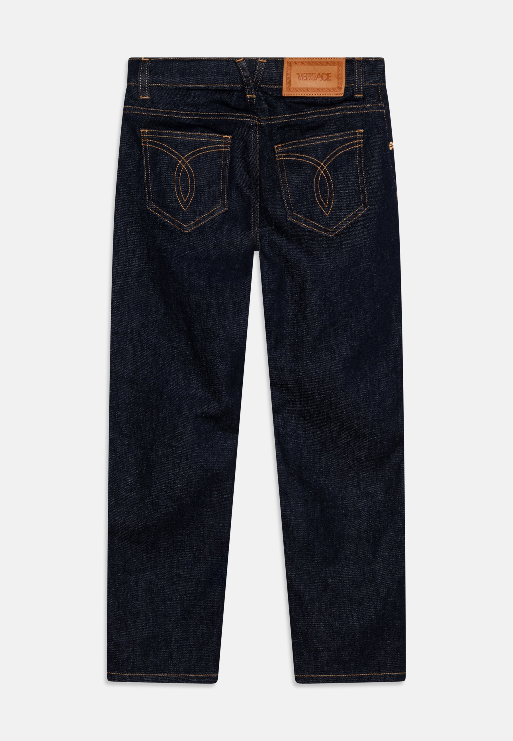 Versace PANT UNISEX - Straight leg jeans - dark blue/blue
