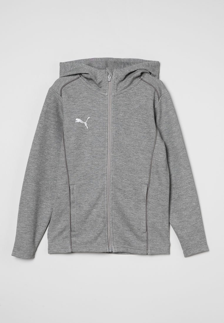 Puma Sweater met rits grijs