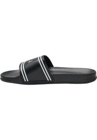 Hummel POOL SLIDE RETRO UNISEX - Badesandaler - black