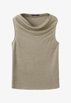 Mango, ADULT - Top - khaki