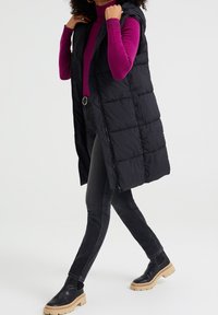 WE Fashion Väst - black