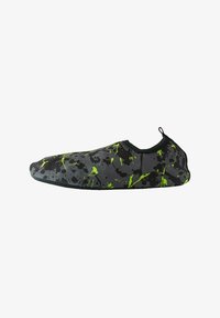 Unausgewählt, black green splat