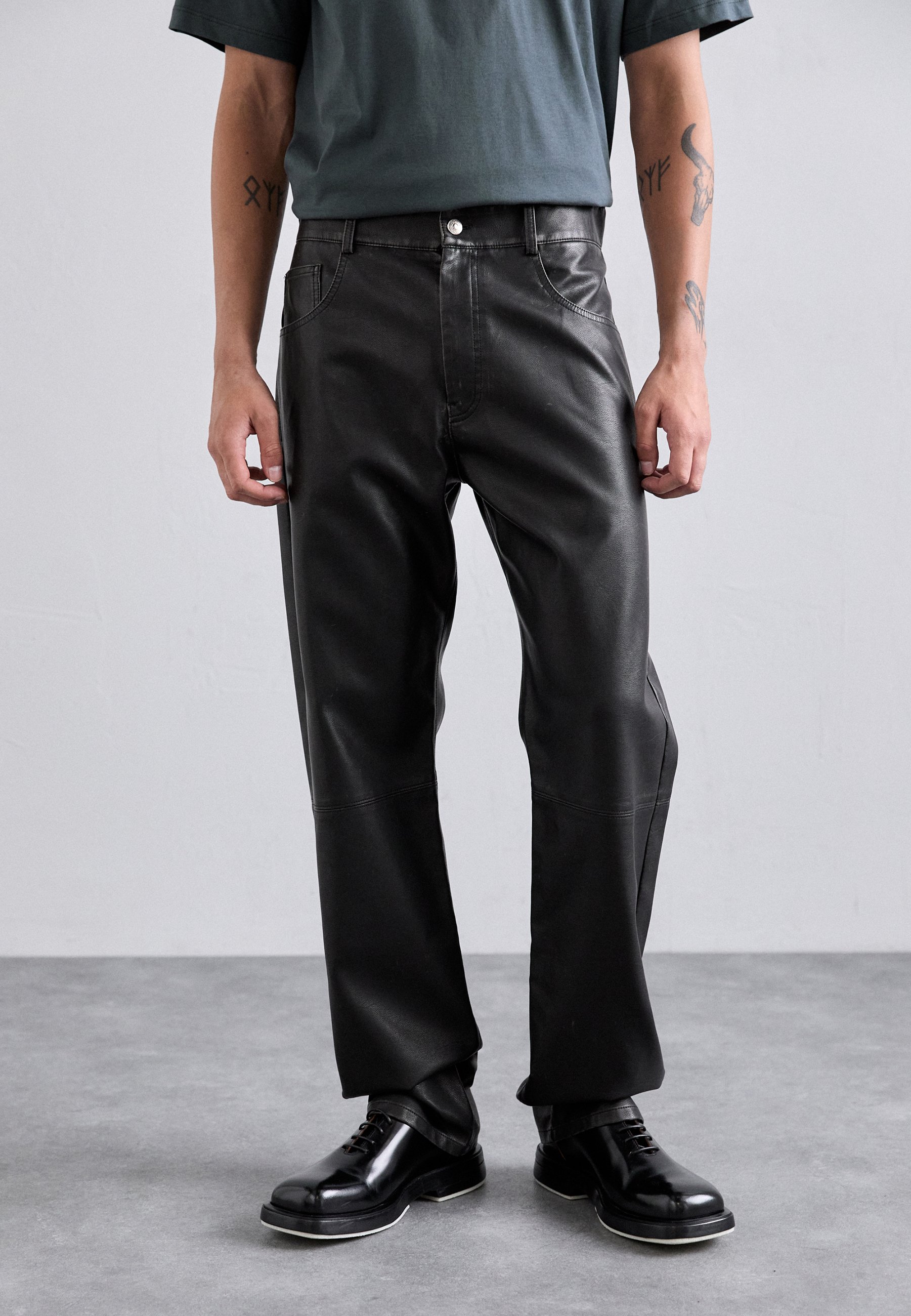 MSGM PANTS - Trousers - black - Zalando