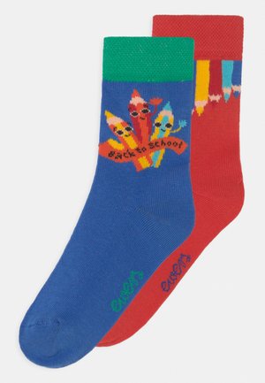 BACK TO SCHOOL SOCKS 2 PACK UNISEX - Socks - multi-coloured