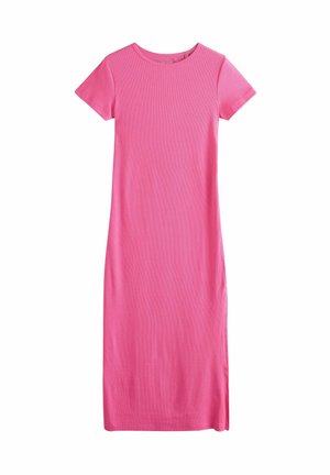 Maxi ruha - bright pink