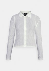 Lindex ARIELLA  - Blusa com botões - light white
