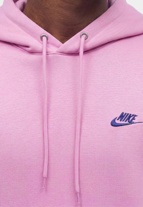 Nike CLUB - Hoodie - magenta/midnight navy — foto 6