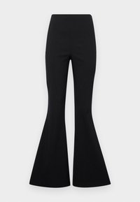 ONLFIONA SUPER FLARED PANT - Hlače - black