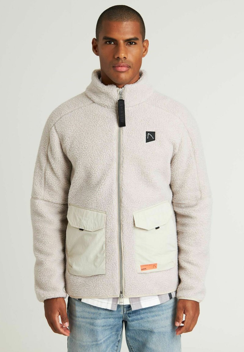 CHASIN' - PAXTON - Fleecejas - off-white, Vergroten