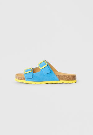 BIOLINE UNISEX - Slip-on sandaler - blue